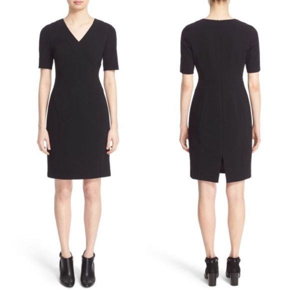 Lafayette 148 New York Dresses & Skirts - Lafayette 148 Size 12 Akira Black Sheath Dress New